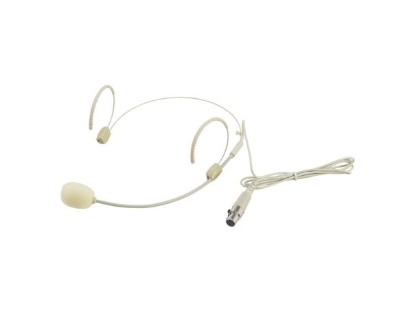 Omnitronic 13063311, Scene/opptreden, Kondensator, Koblet med ledninger (ikke trådløs), XLR-3, Hvit, Metall