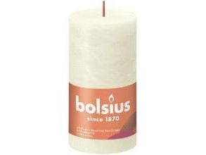 Stumljus Ø68x130 mm brinntid 60 timmar rustik elfenben, 4 st/kartong