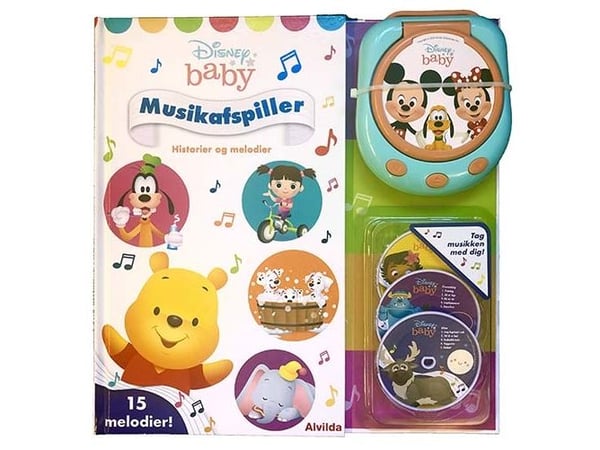 Disney Baby musikkspiller - historier og melodier (med 15 sanger)