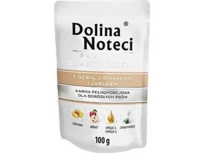 Dolina Noteci Premium märkäruoka, jossa on hanhea, perunaa ja omenaa - 100g