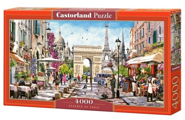 Castorland Essence of Paris 4000 pcs, 4000 kpl, Kaupunki, 9 vuosi/vuosia
