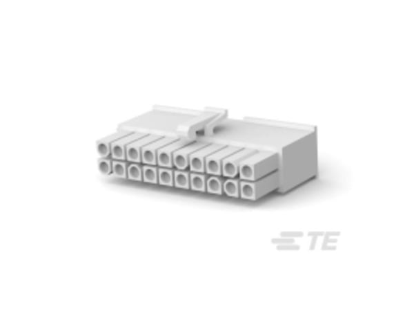 TE Connectivity Wire to Wire Connector Cable Mount, 9.5A, 600 V ac/dc