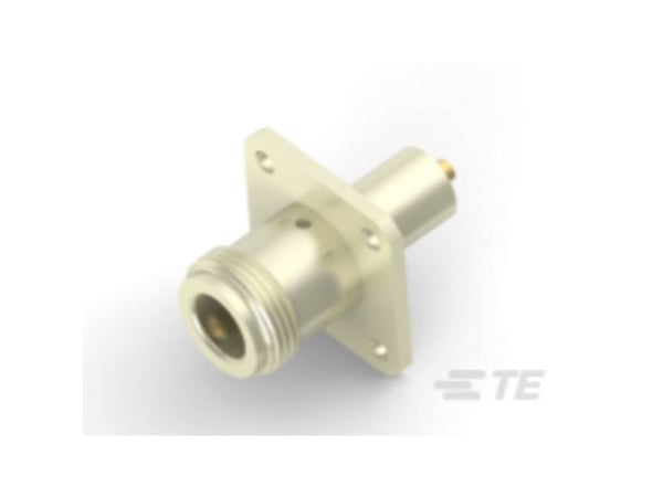 TE Connectivity jack Panel Mount N Connector, 50?, Solder Termination, Straight Body