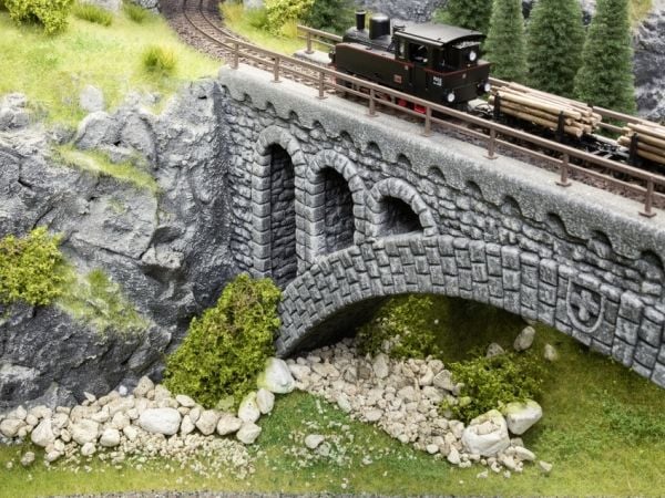 NOCH 09228, H0 (1:87)/TT (1:120), Brun, Grå, 1 stykker