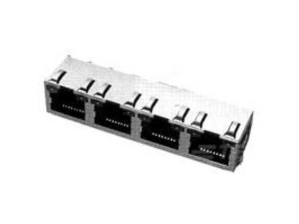 TE Connectivity TE AMP MODULAR JACKS - INVERTED AND LEDS RJ-kontakt 1-5406552-1, 1 st