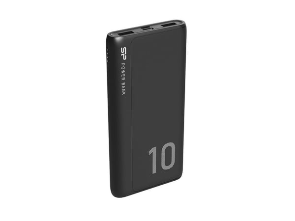 Silicon Power GP15, 10000 mAh, Litium polymeeri (LiPo), Musta