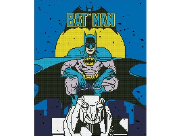 Diamond Dotz Batman 46 x 57 cm Diamond Dotz Batman 46 x 57 cm
