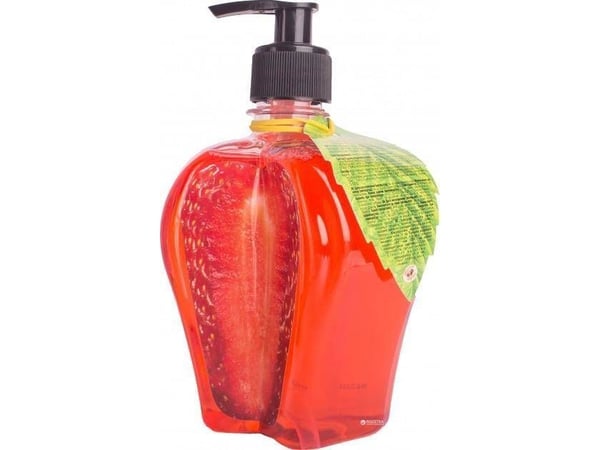 AURA Smooth Secrets flytende såpe med jordbærekstrakt 500 ml