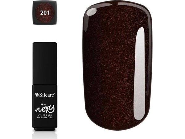 Silcare Silcare Flexy Hybrid Gel hybrid varnish 201 4.5g | FREE DELIVERY FROM 250 PLN