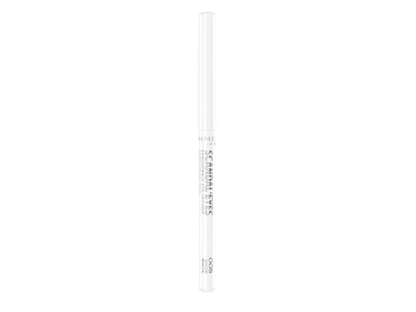 Rimmel Scandaleyes Exaggerate, Kohl, Hvid, Snow White, Blyant, 24 t, Isododecane, Polyethylene, Synthetic Wax, Etylen/Propylen Copolymer, Bis-Digly...