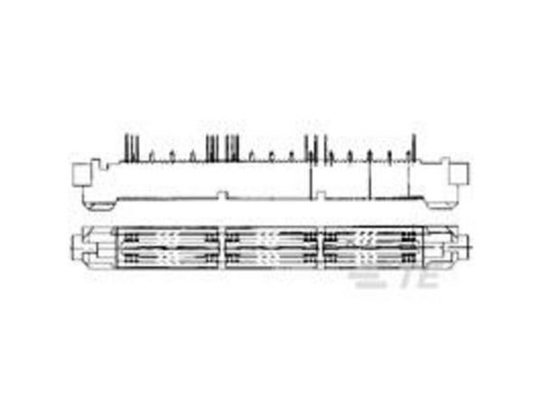 TE Connectivity mezzanine-kontakt 5767006-7, 1 st Tube