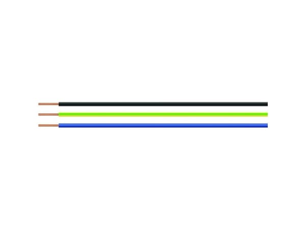 Helukabel 26940-1000 Enkeltleder H05V-U 1 x 0,50 mm² Brun 1000 m