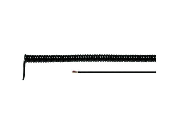 HELUKABEL 85584, Pienjännitekaapeli, Musta, Cooper, 0,14 mm², 43,8 kg/km, -25 - 70 °C
