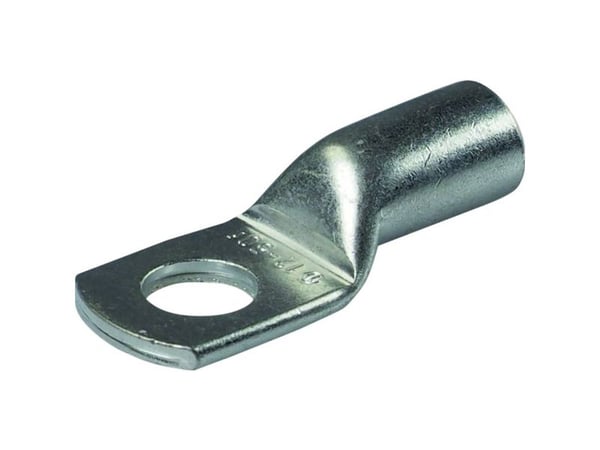 Helukabel 907419 Ringkabelsko Tvärsnitt (max.)=25,00 mm² Håldiameter =6,00 mm Isolerad Silver 100 st