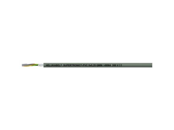 HELUKABEL 49551, Pienjännitekaapeli, Harmaa, Polyvinyylikloridi (PVC), Cooper, 0,14 mm², 4,1 kg/km