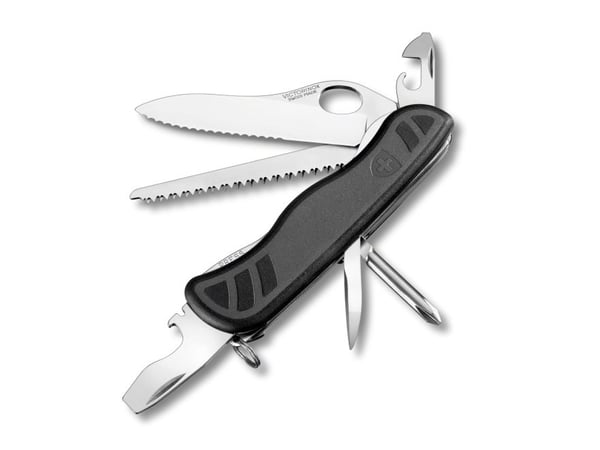 Victorinox Swiss Soldier''s Knife 08, Klappkniv med lås, Multiverktøyskniv, 18 mm, 131 g