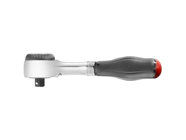 skralle med 360° rotasjon, 1/4", 120 mm, 60 tenner, FACOM [R.360PB]