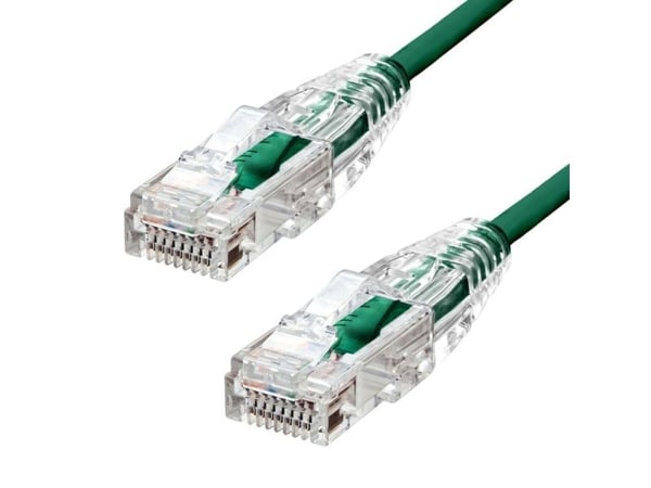 ProXtend Ultra Slim - Koblingskabel - RJ-45 (hann) til RJ-45 (hann) - 5 m - 3.6 mm - UTP - CAT 6 - halogenfri, flertrådet - grønn