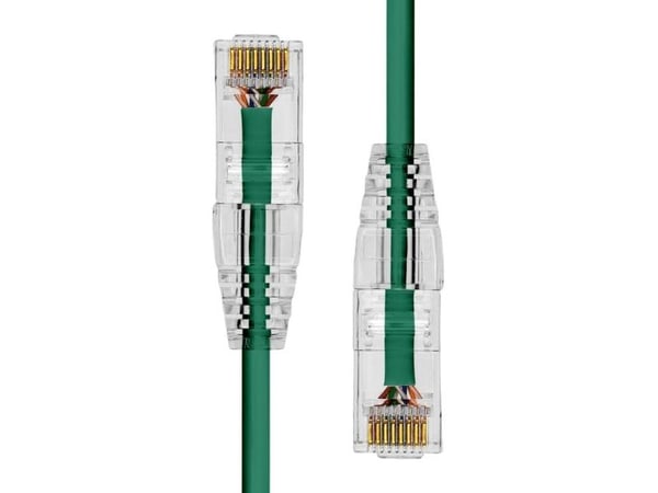 ProXtend Ultra Slim - Koblingskabel - RJ-45 (hann) til RJ-45 (hann) - 5 m - 3.6 mm - UTP - CAT 6 - halogenfri, flertrådet - grønn