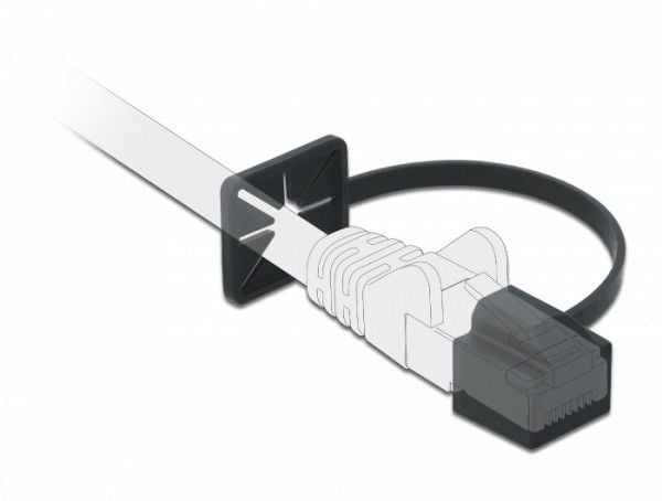 Delock Dust Cover for RJ45 - Støvdeksel - svart (1 stk)