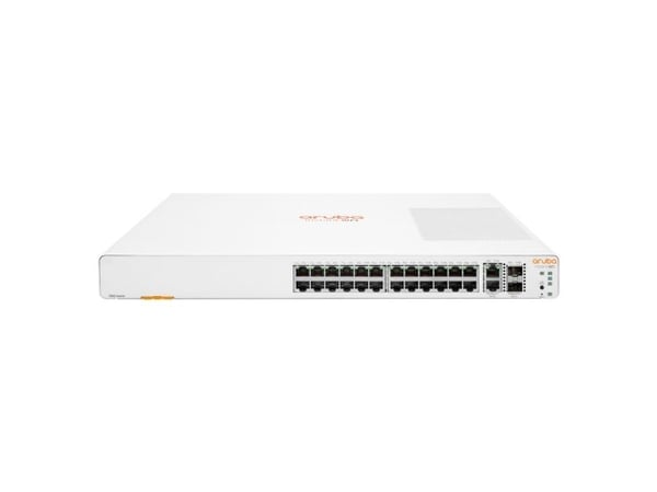 HPE Networking Instant On 1960 24G 2XGT 2SFP+ Switch - Switch - Styrt - 24 x 10/100/1000 + 2 x 10 Gigabit SFP+ + 2 x 100/1000/10GBase-T - rackmonte...