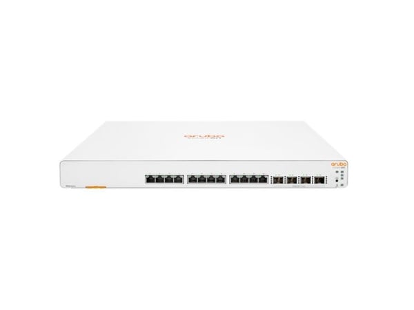 HPE Networking Instant On 1960 12XGT 4SFP+ Switch - Switch - L2+ - smart - 12 x 100/1000/10000 + 4 x 10 Gigabit SFP+ - rackmonterbar - BTO