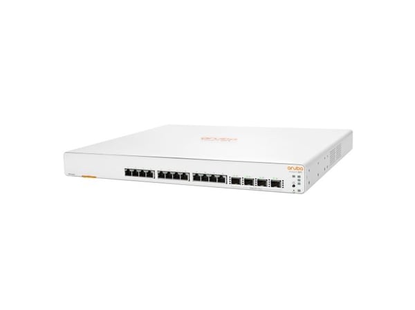 HPE Networking Instant On 1960 12XGT 4SFP+ Switch - Switch - L2+ - smart - 12 x 100/1000/10000 + 4 x 10 Gigabit SFP+ - rackmonterbar - BTO