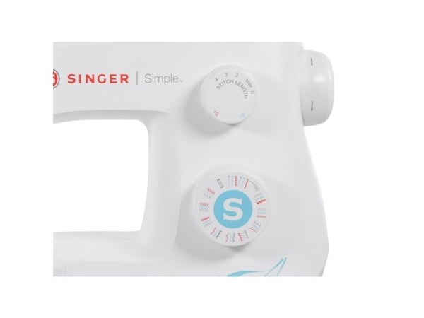 Singer Simple 3337 - Symaskin - 29 sting - 1 enkeltskrittsknappehull