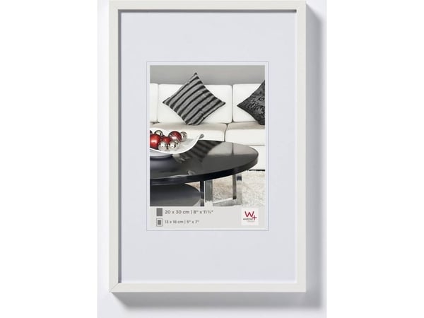 Walther AJ342D, Enkel bilderamme, Aluminium, Stål, Matte, Vegg, 29,7 x 42 cm