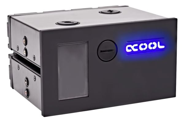 Alphacool Eisfach Single Laing D5 - Reservoar for væskekjølesystem - svart