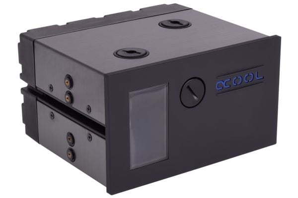 Alphacool Eisfach Single Laing D5 - Reservoar for væskekjølesystem - svart