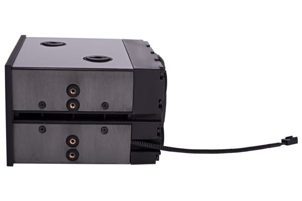 Alphacool Eisfach Single Laing D5 - Reservoar for væskekjølesystem - svart