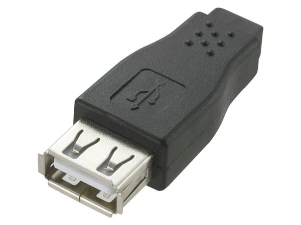 Renkforce RF-4780816, USB A-tyyppi, Micro-USB B, Naaras, 2,5 W, 5 V, 0,5 A