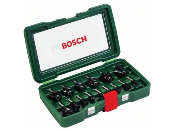 Bosch OVERFRÆSERSÆT HM Ø8MM 15 DELE PL