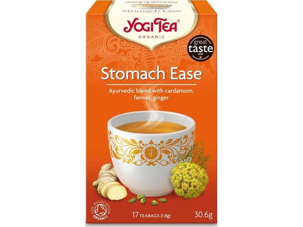 Yogi Tea Stomach Ease urtete for fordøyelsen - 17 teposer