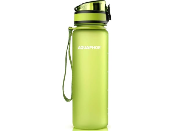 AQUAPHOR 4744131015743, 500 ml, Daglig bruk, Limefarget, Voksen, Flippkork, Monokromatisk