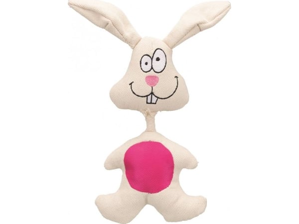 KONG Trixie kanin i tekstil leke til hund 29 cm