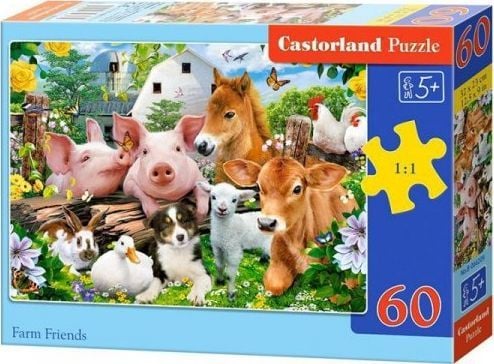 Puslespill 60 biter farm friends B-066209