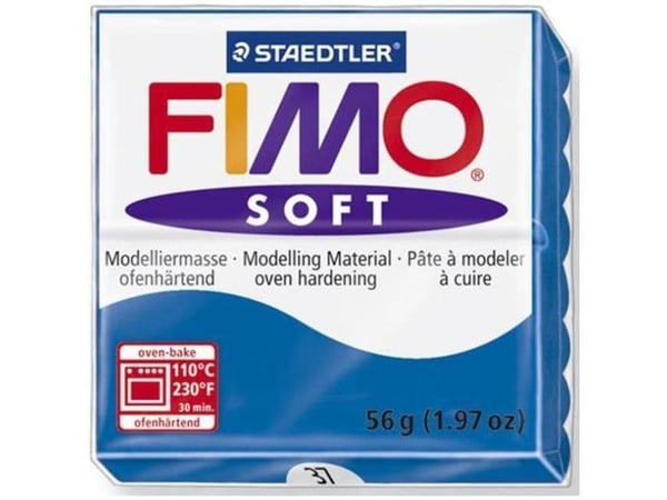 Staedtler FIMO 8020, Modelleringsleire, Blå, Pacific Blue, 1 farger, 110 °C, 30 min