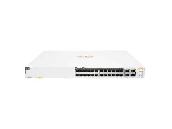 HPE Networking Instant On 1960 24G 20p Class4 4p Class6 PoE 2XGT 2SFP+ 370W Switch - Switch - L3 Lite - Styrt - 24 x 10/100/1000 + 2 x 10 Gigabit S...