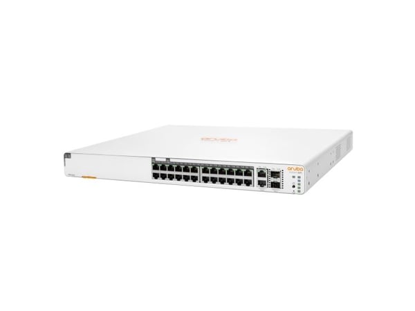 HPE Networking Instant On 1960 24G 20p Class4 4p Class6 PoE 2XGT 2SFP+ 370W Switch - Switch - L3 Lite - Styrt - 24 x 10/100/1000 + 2 x 10 Gigabit S...
