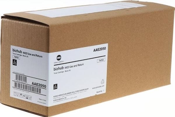 Konica Minolta AAE2050, 25000 sivua, Musta, 1 kpl