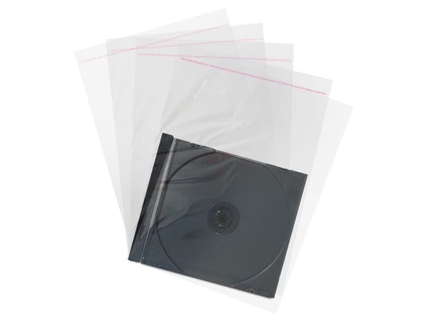 MediaRange BOX04, Sleeve til laptop, 1 disker, Gjennomsiktig, Plast, 120 mm, Støvresistent