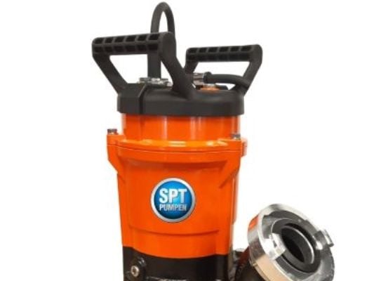 Entre. pumpe SPT 750 r/w 3'' - Løftehøjde 18 m. - 350 l/min - 750w - 230V - 10m kabel