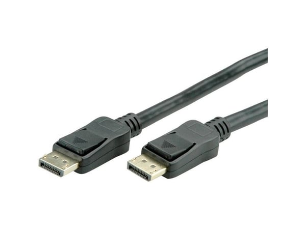 Value 14.99.3496, 20 m, DisplayPort, DisplayPort, Hankjønn, Hankjønn, 4096 x 2560 piksler
