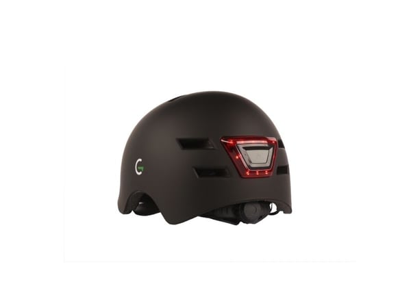 GORUNNER LED sykkelhjelm BLACK M