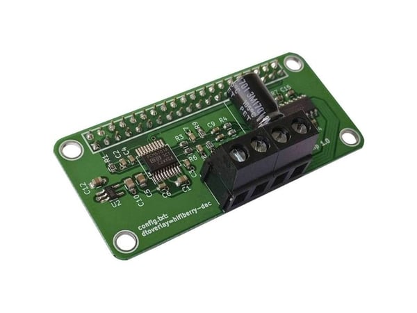 HiFiBerry Mini AMP ljudkort för Raspberry Pi Zero (Pi HAT)