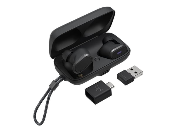 Logitech Zone, True Wireless Stereo (TWS), Puhelut/Musiikki, 13 g, Kuulokkeet, Grafiitti