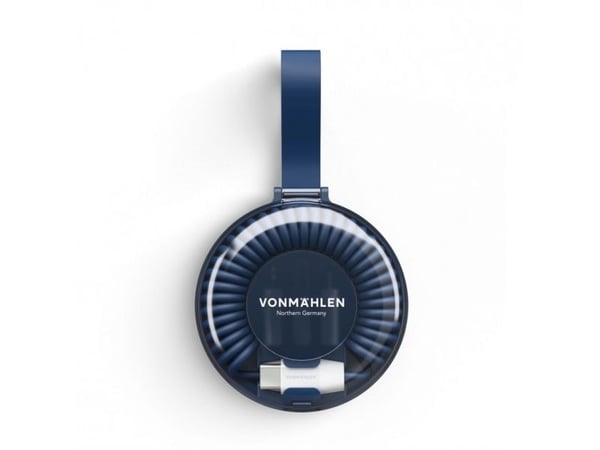 Vonmählen allroundo c, 0,75 m, USB C, USB C, USB 2.0, 0,48 Gbit/sek, Blå