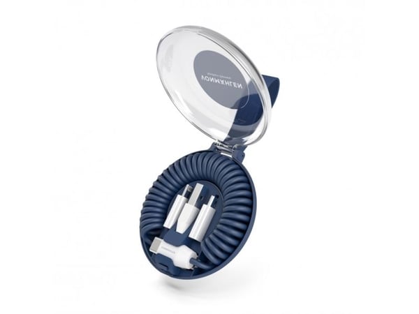 Vonmählen allroundo c, 0,75 m, USB C, USB C, USB 2.0, 0,48 Gbit/sek, Blå